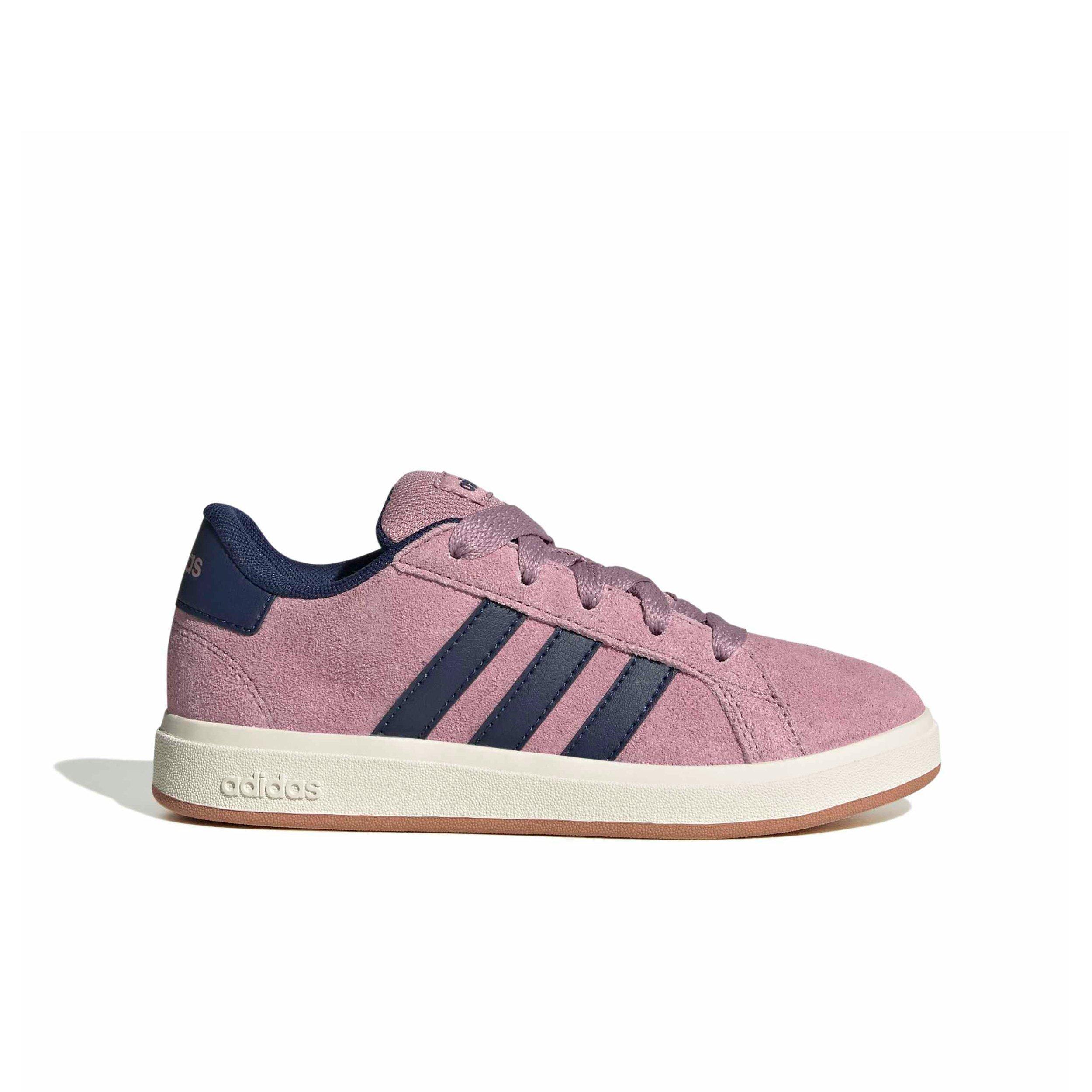 adidas Grand Court 00s "Magic Mauve/Night Indigo/Magic Mauve" Preschool Girls' Shoe - MAUVE/INDIGO/MAUVE